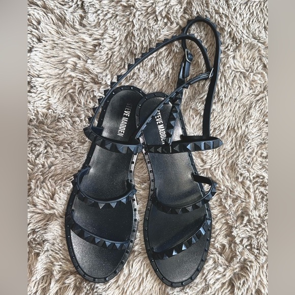 Steve Madden Ankle Wrap Sandals - Picture 11 of 13
